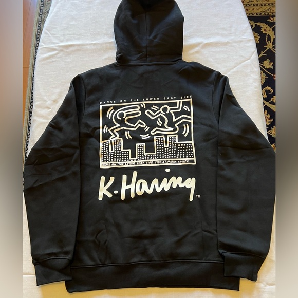 KEITH HARING Regular Fit Hoodie - Picture 1 of 8